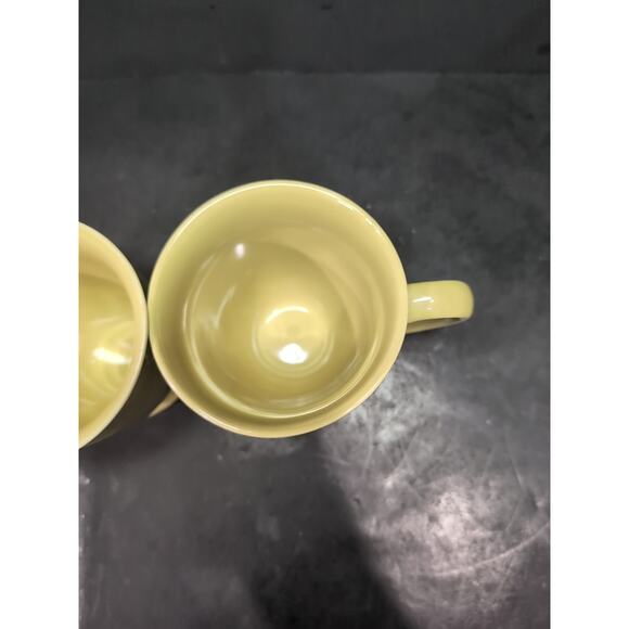 Pier 1 Imports Martillo Green Sage Footed Mugs, 12oz Cup, Set Of 2 Coffee Mugs - Picture 9 of 9